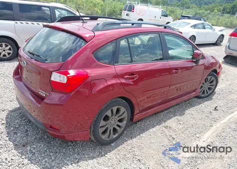 2012 Subaru Impreza 2.0I Sport Limited из США, поврежденный, VIN JF1GPAR63CH238217